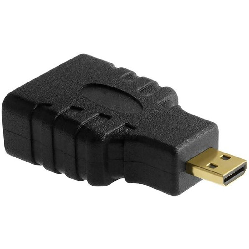 Micro HDMI Type D naar HDMI Type A adapter met vergulde connector