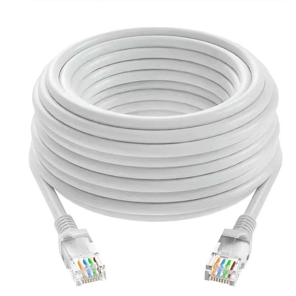CAT6 Netwerkkabel RJ45 – 1000 Mbps – Ethernet Kabel – Wit